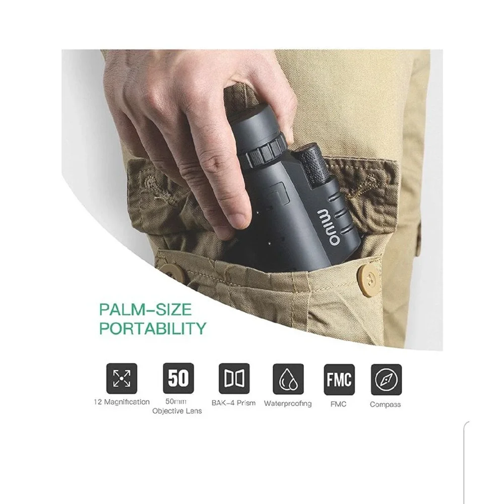 Monocular Telescope - 12X50 High Power